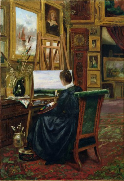 Eine Künstlerin, 1887 von Mary Churchill